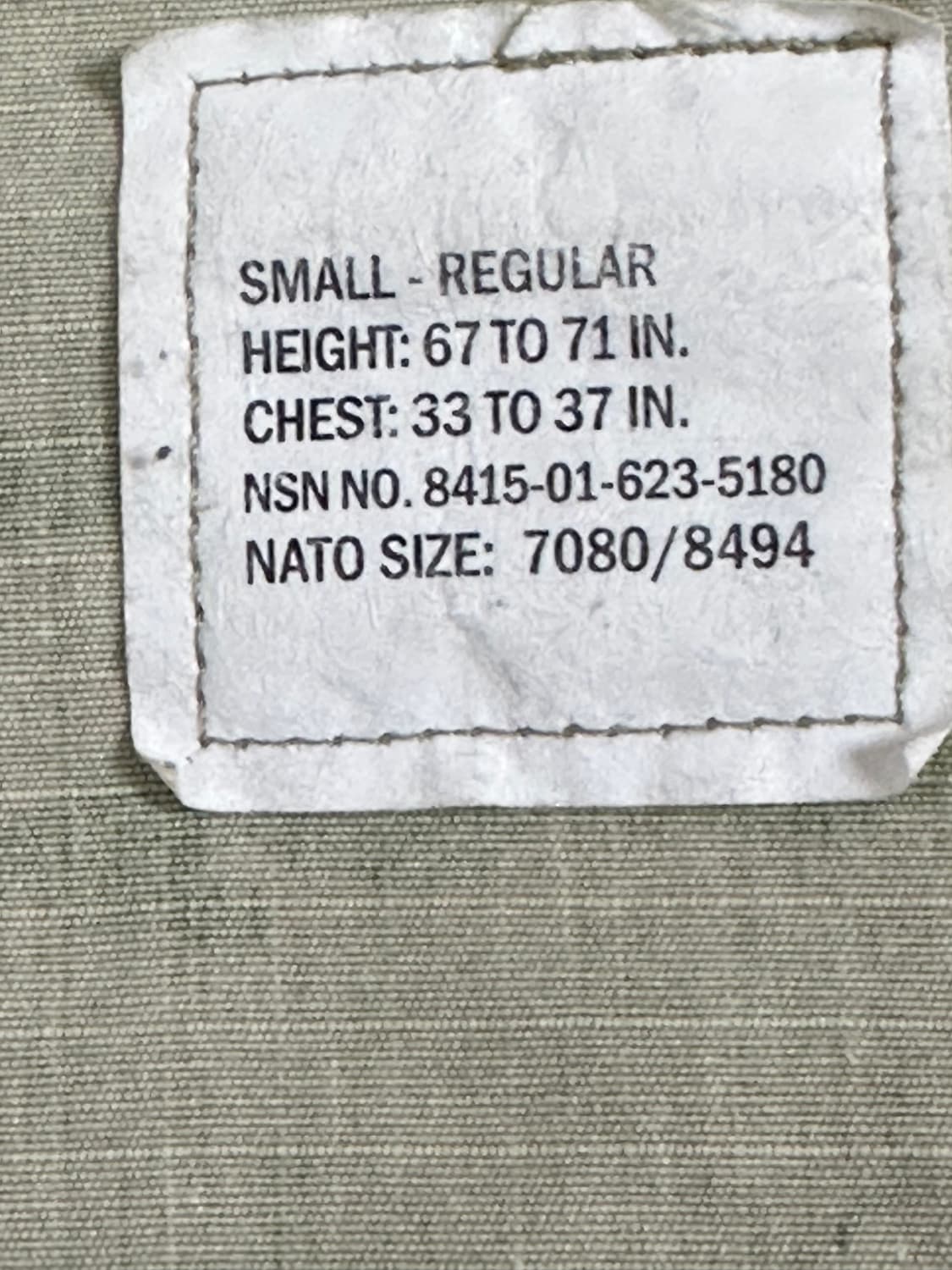 미군 OCP 멀티캠 전투복 상의 (S/R) (M) 상품이미지8