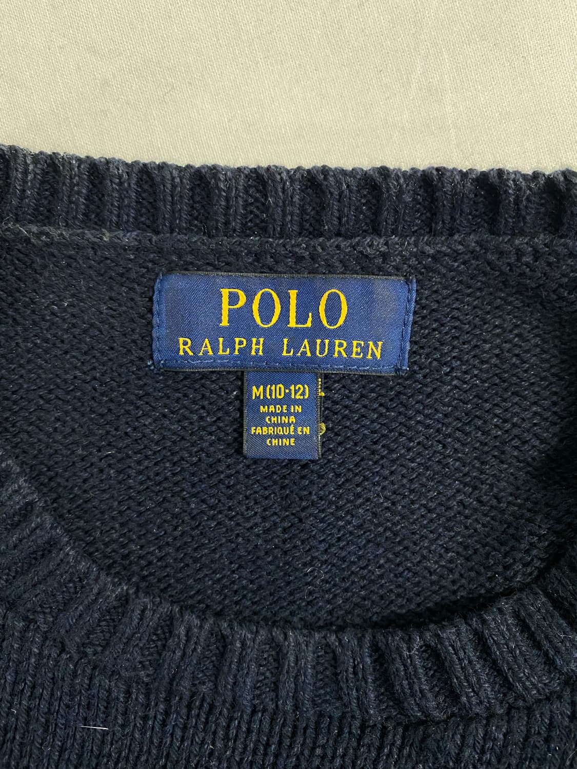 폴로 랄프로렌 테디베어 니트 스웨터 M <552> 상품이미지5
