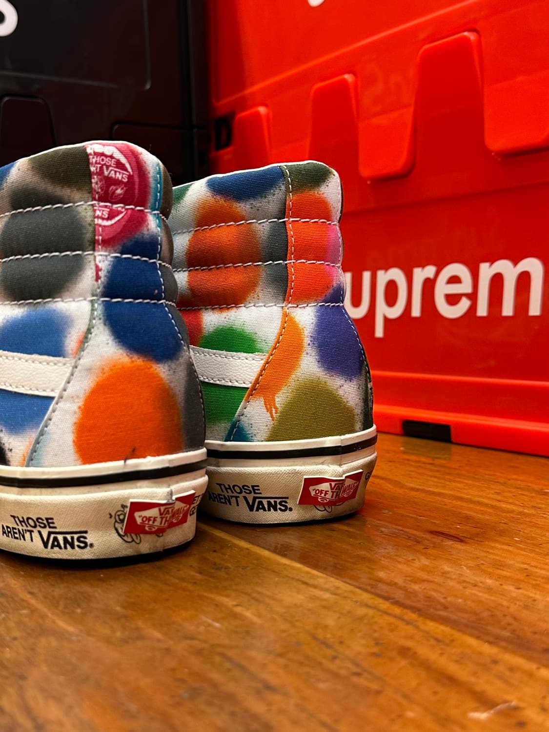 반스 에너하임 팩토리 스프레이 스니커즈 상품이미지5