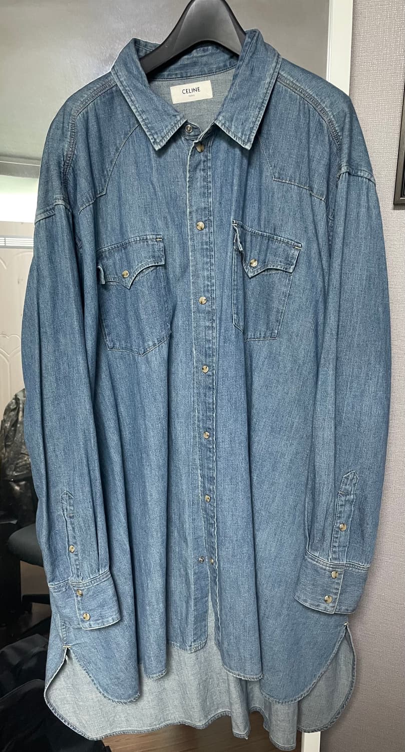 셀린느 22ss 데님셔츠 상품이미지3