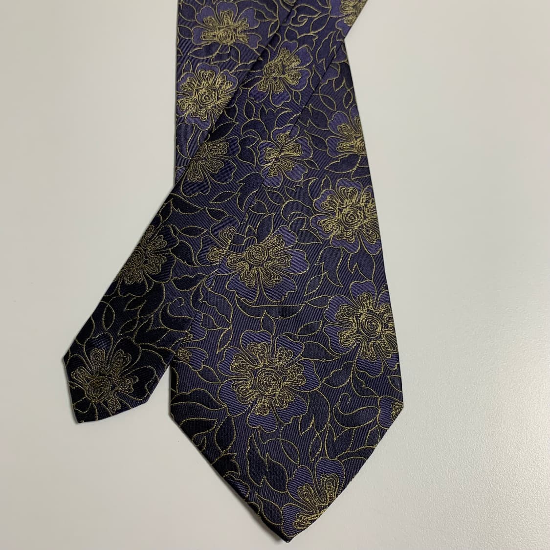 발렌시아가(BALENCIAGA) 명품 페이즐리넥타이 100실크 정장패션 상품이미지4