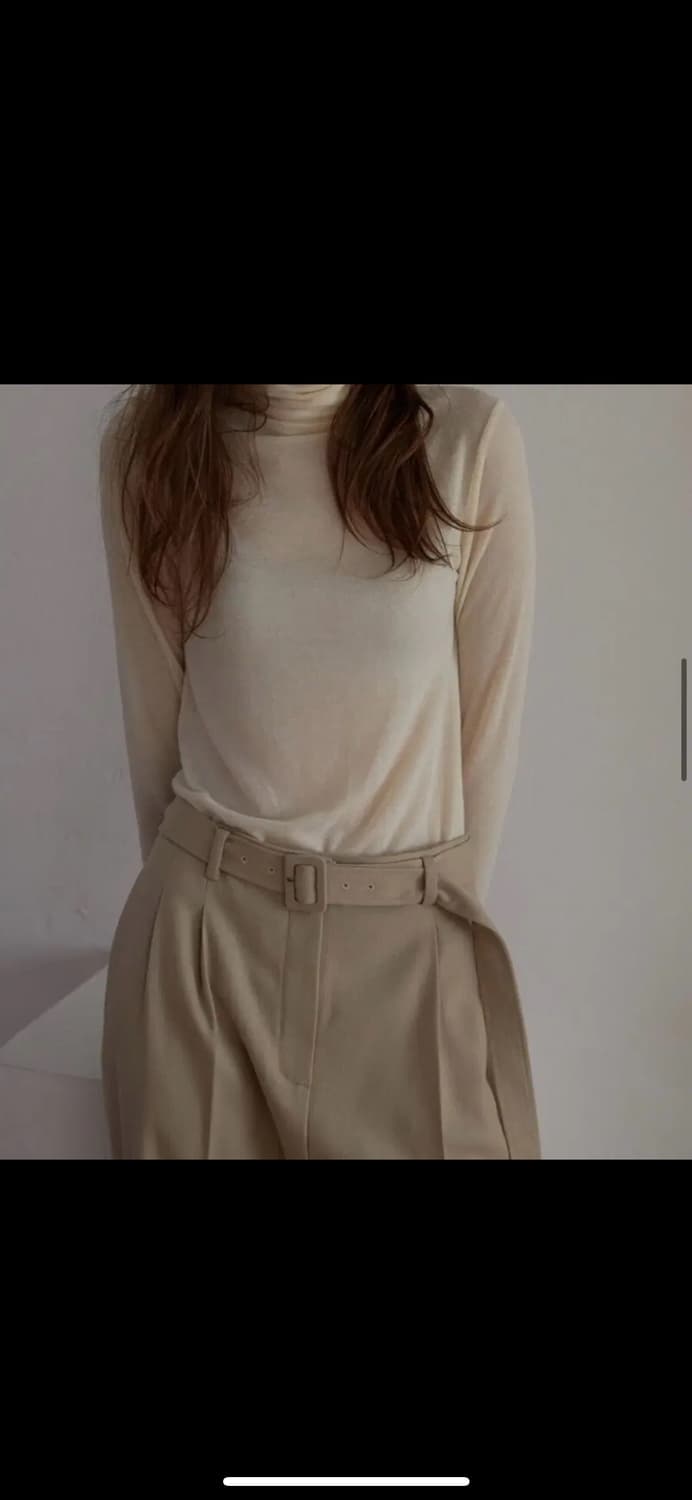 H8 플란넬 울팬츠 - 멜란지브라운, 베이지 M 상품이미지6