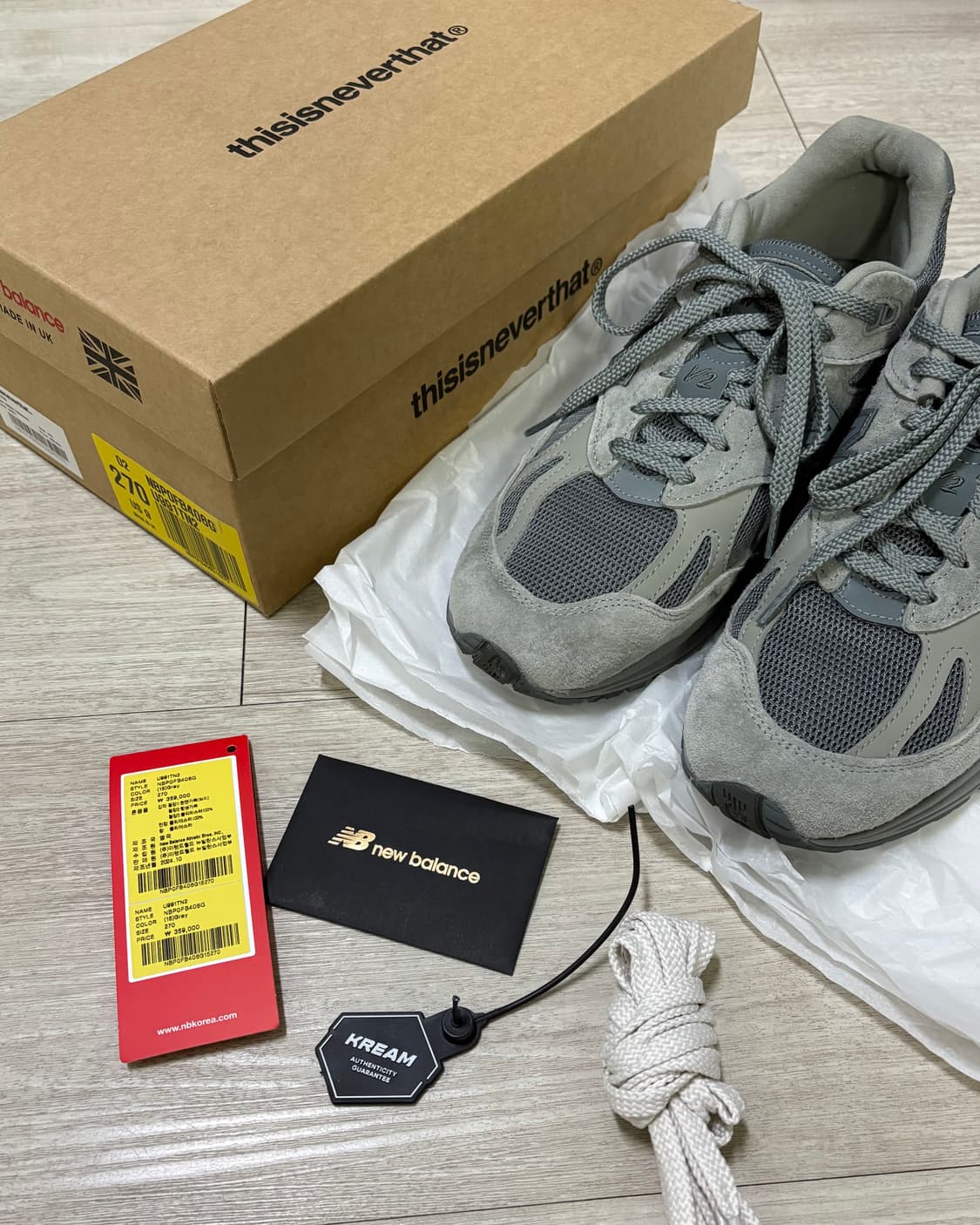 [270]뉴발란스 x 디스이즈네버댓 991v2 상품이미지1