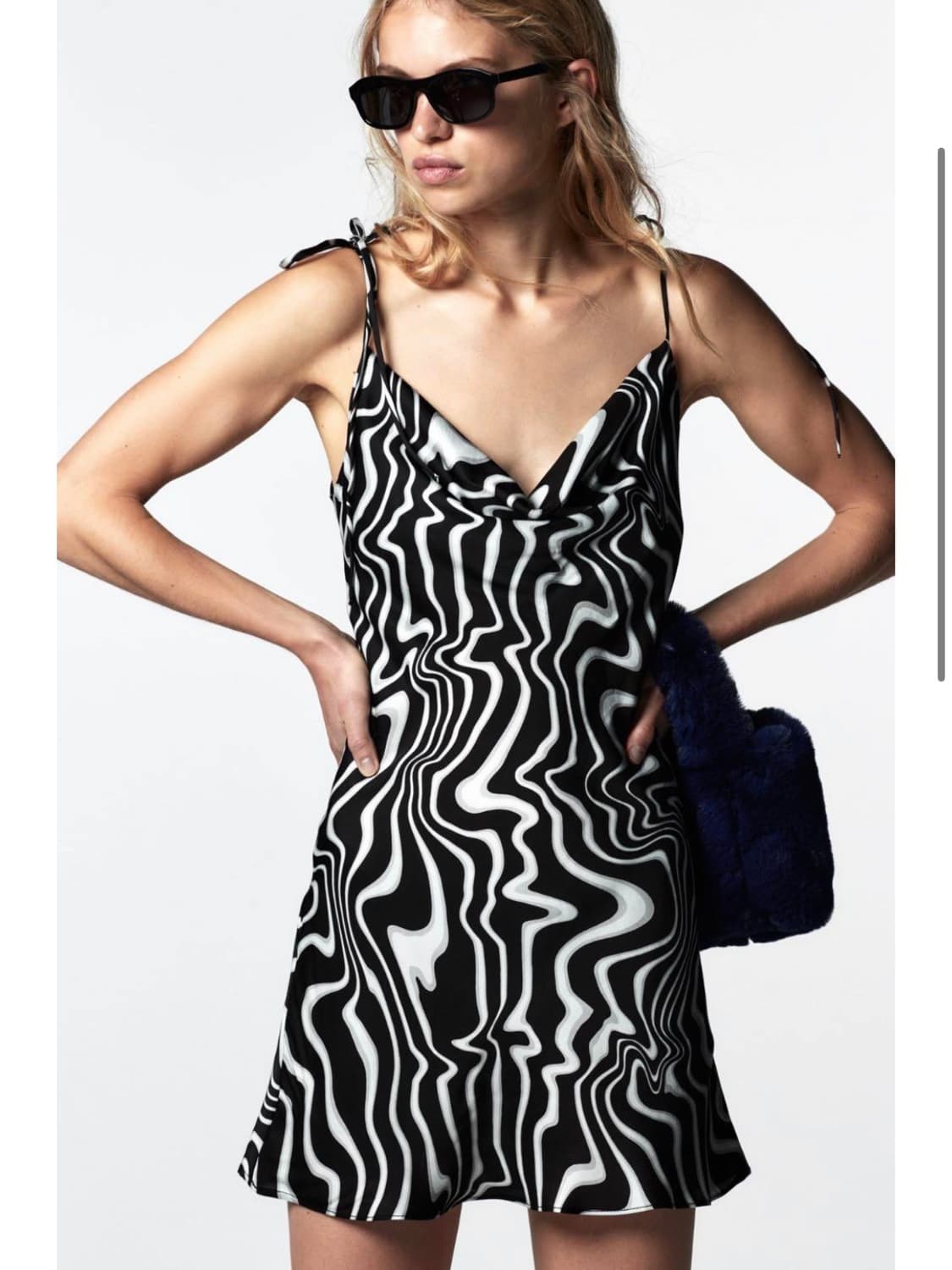 Safia printed strappy mini dress 상품이미지2