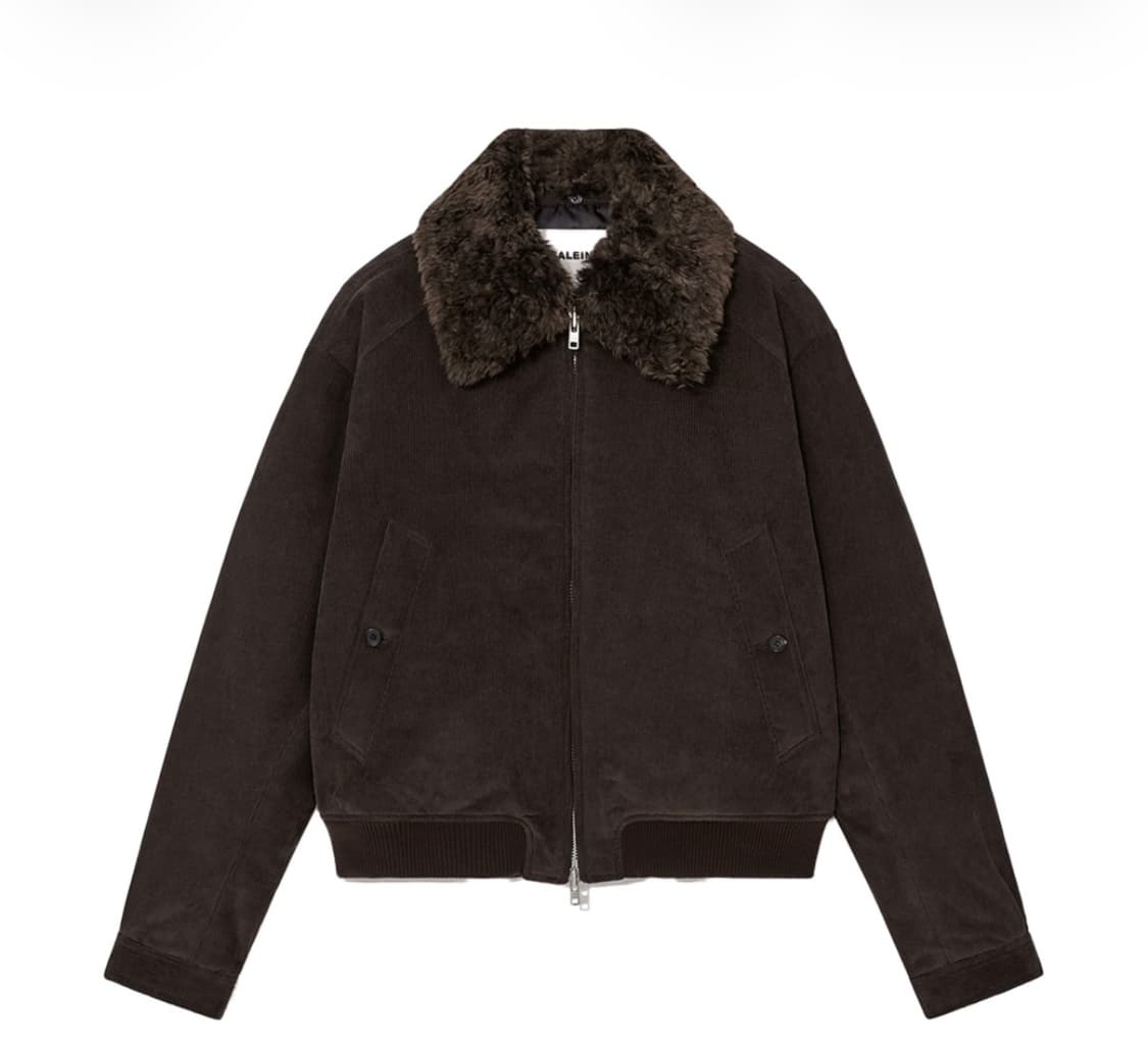 [2] 알렌느 디테쳐블 카라 코듀로이 블루종 상품이미지1