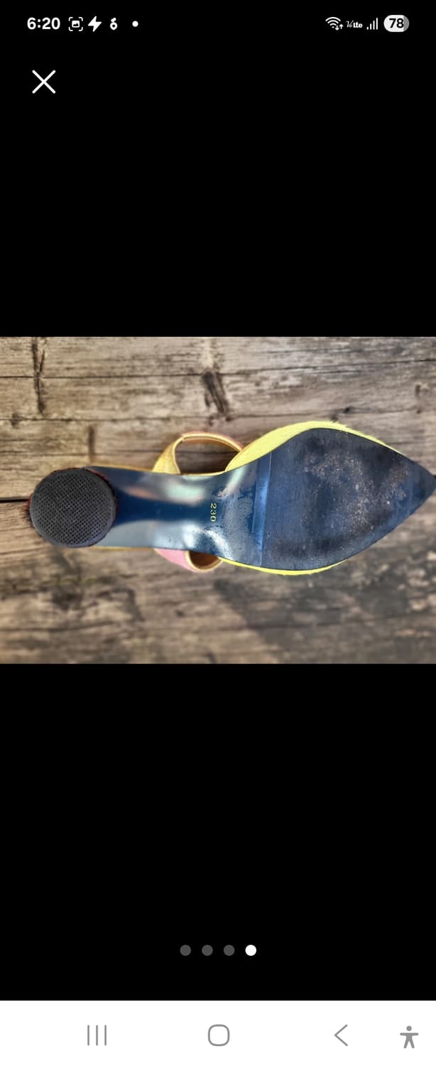 천연송치 뮬 힐 230사이즈 상품이미지4