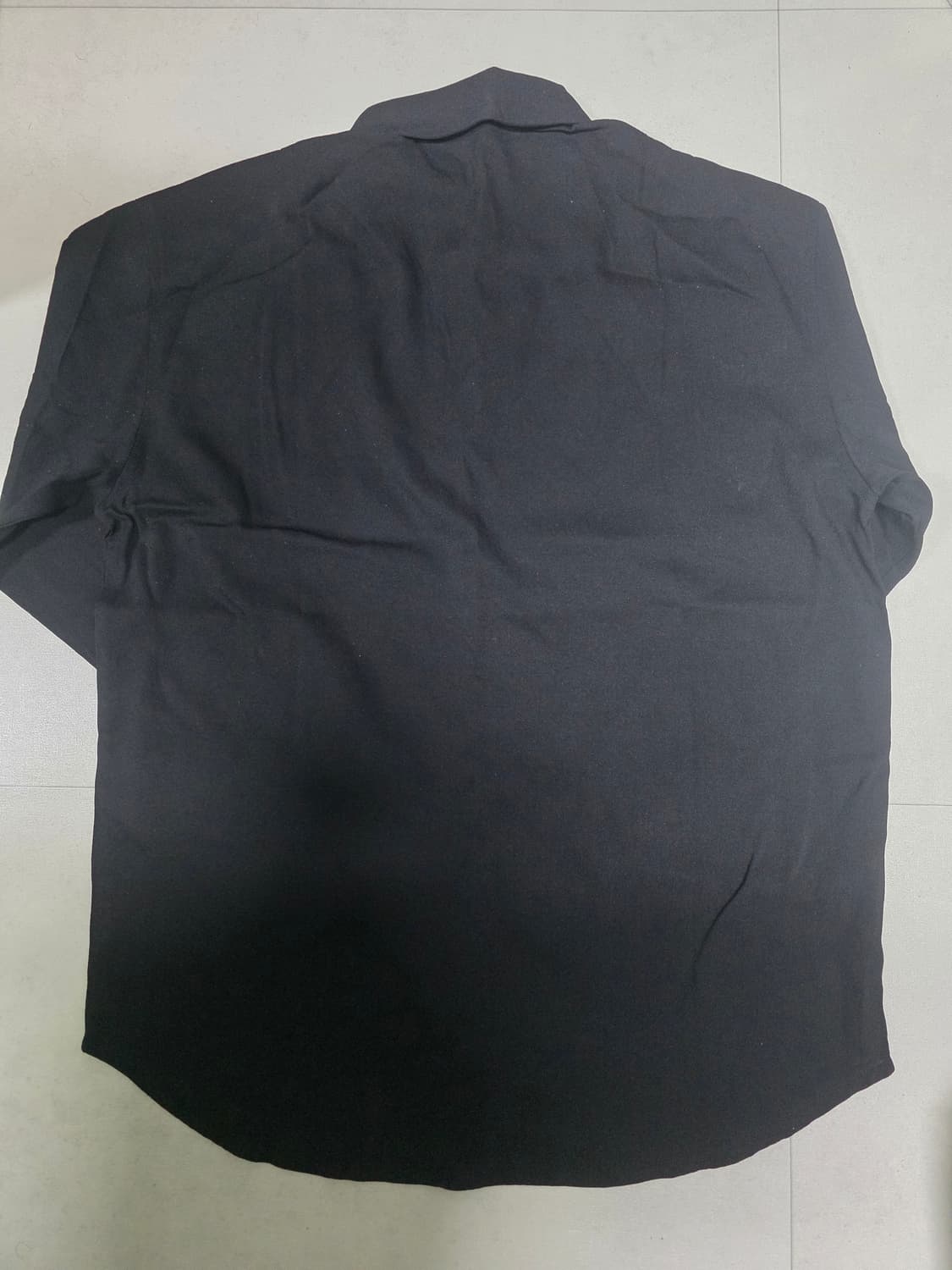 드로우핏 오버사이즈 린넨 풀오버 카라 셔츠 M사이즈 상품이미지4