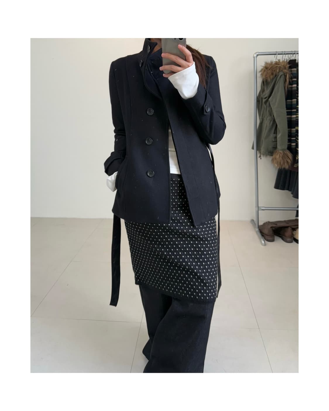 빈티지 울 혼방 자켓 상품이미지6