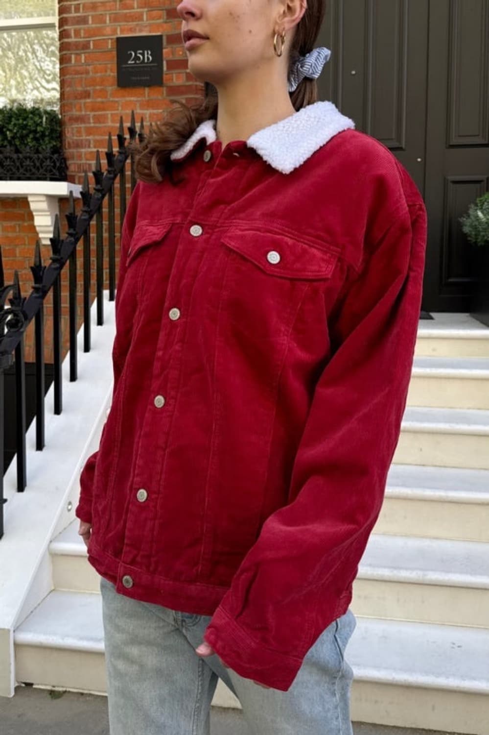 브랜디멜빌 릴리안 퍼 코듀로이 자켓 점퍼 상품이미지2