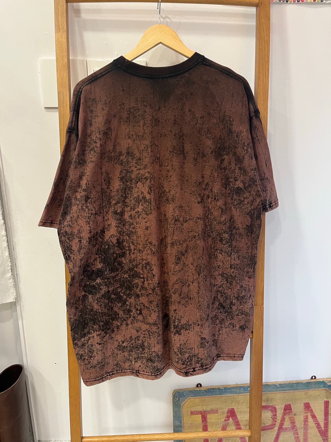 [XL/오버핏] 센텐스 빈티지 워싱 그래픽 티셔츠 상품이미지2