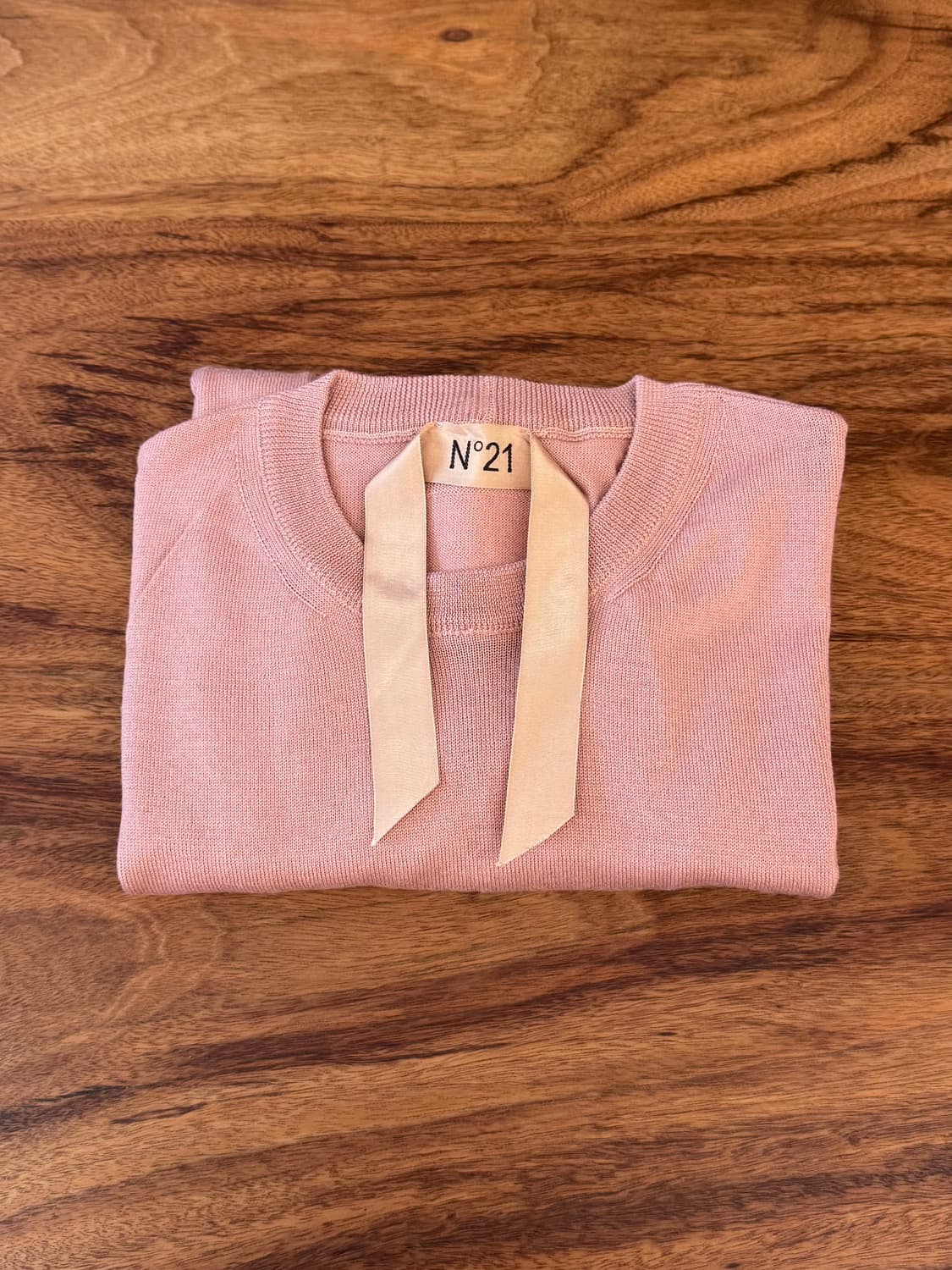 N21 롱슬리브 라운드 니트 상품이미지2