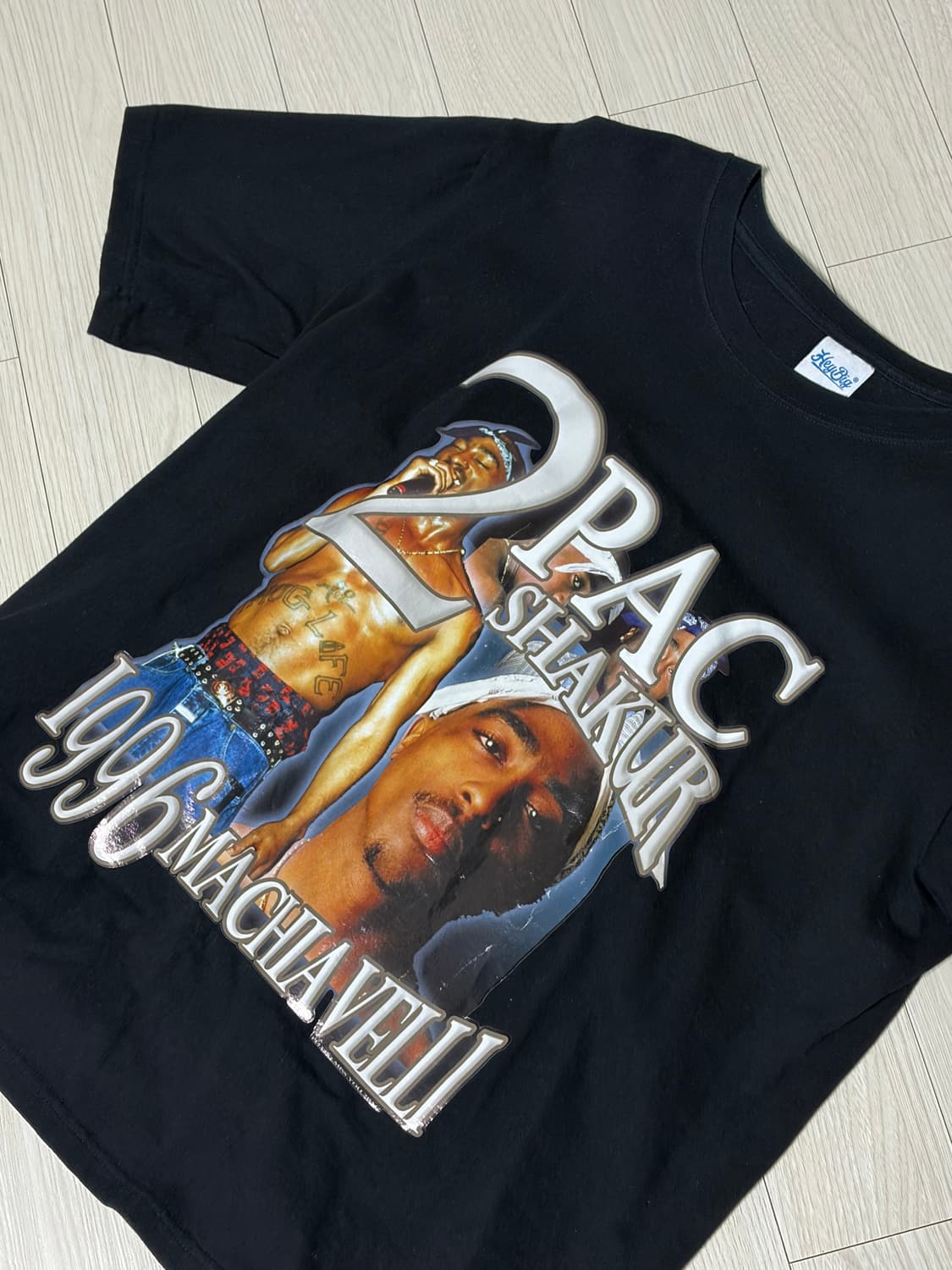 빈티지 투팍 티셔츠 상품이미지2