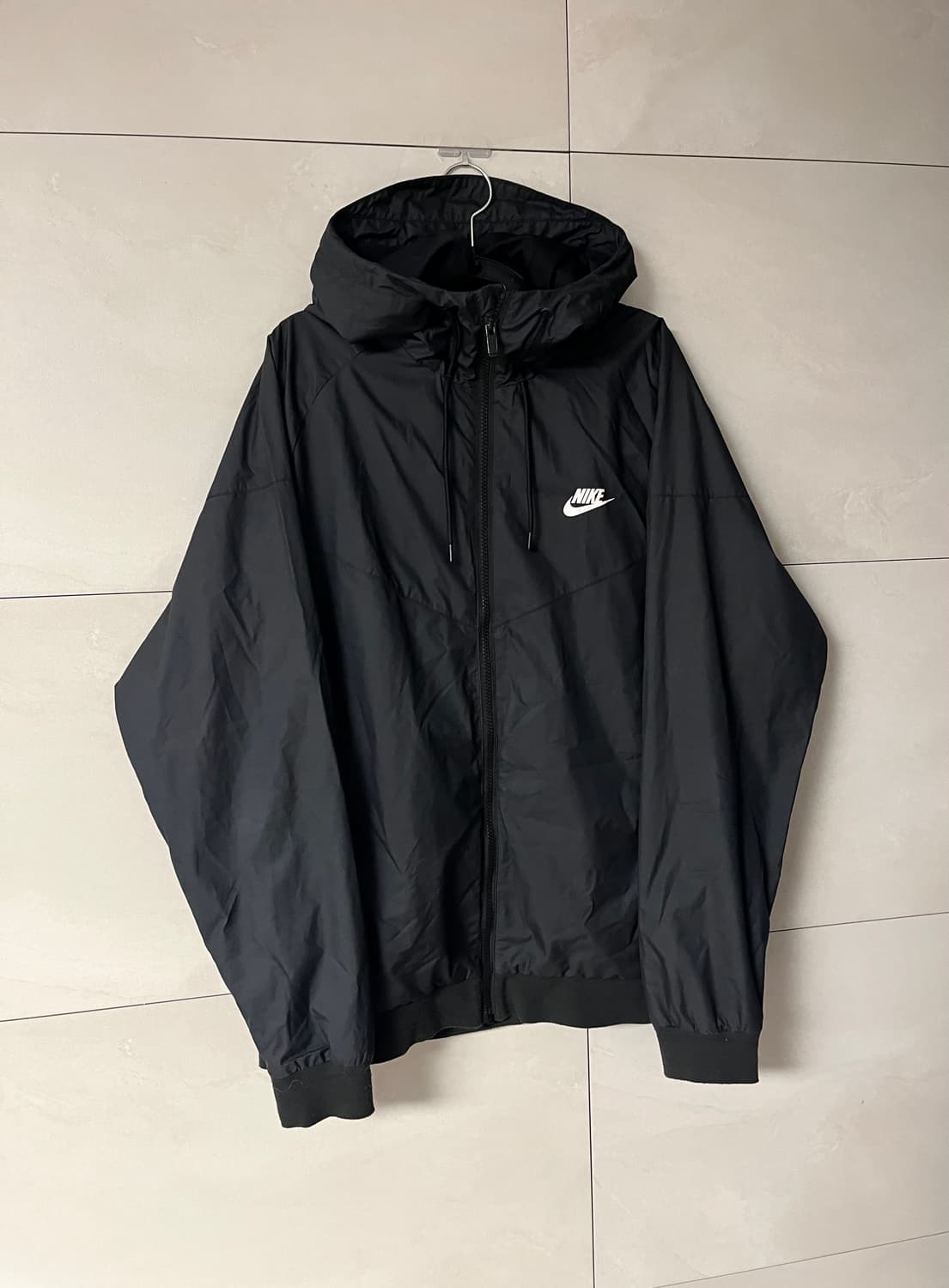 나이키 윈드러너 우븐 바람막이 블랙 [2XL] 상품이미지2