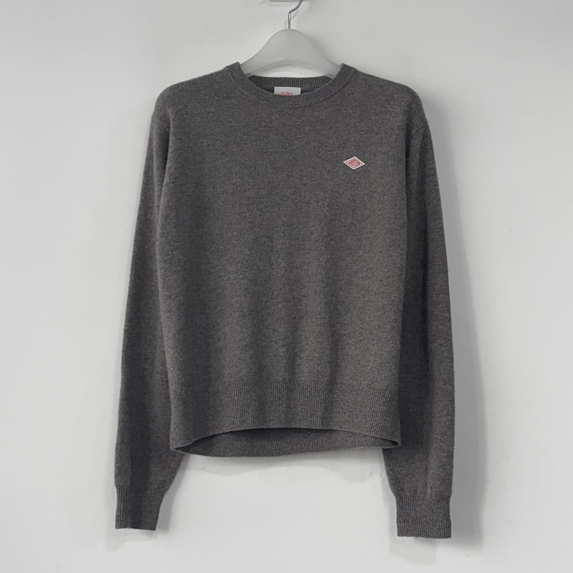 단톤 24 로고 패치 울 풀오버 상품이미지2