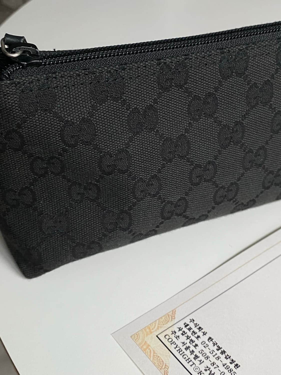 구찌 자가드 블랙 미니백 숄더백 상품이미지2