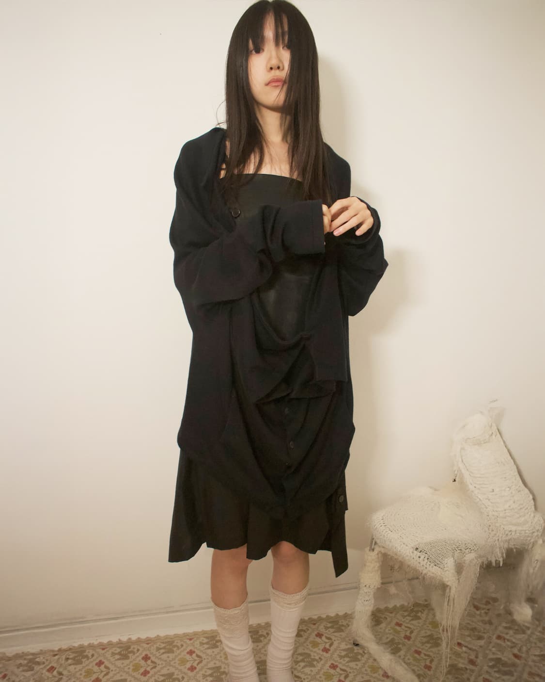 y’s double layered cardigan 상품이미지6