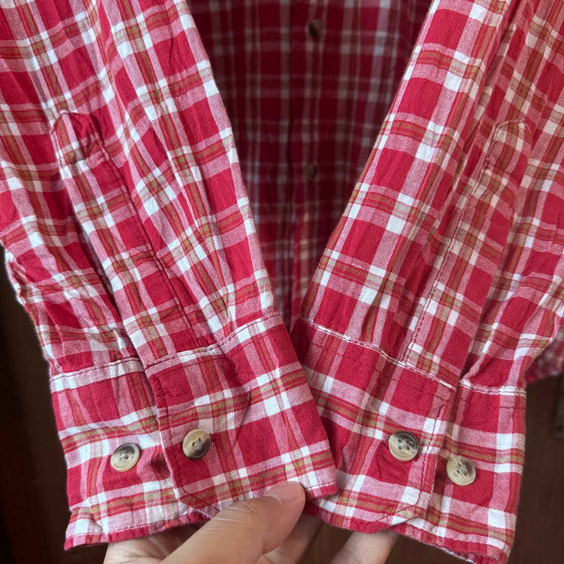 00s 랭글러 체크셔츠 상품이미지4