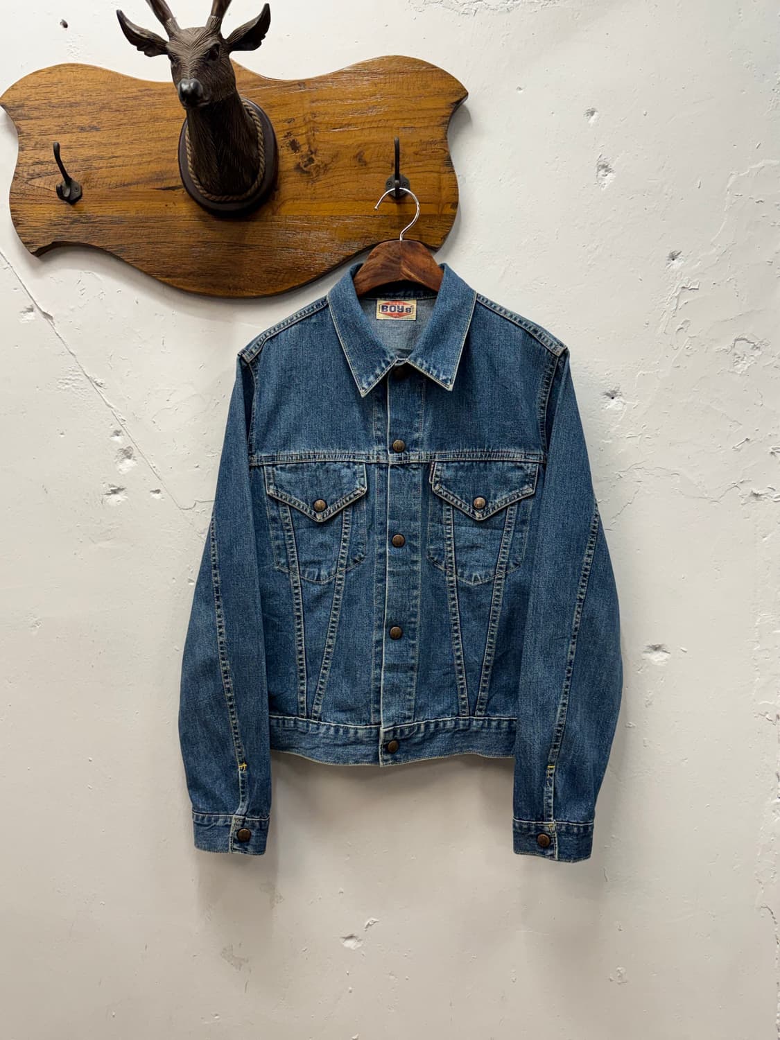 66) BLUE BLUE BOY'S Denim Shirt Jacket 상품이미지2