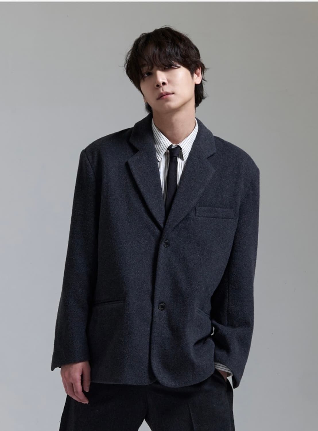 프라게 - 오버핏 울 블레이저 상품이미지2