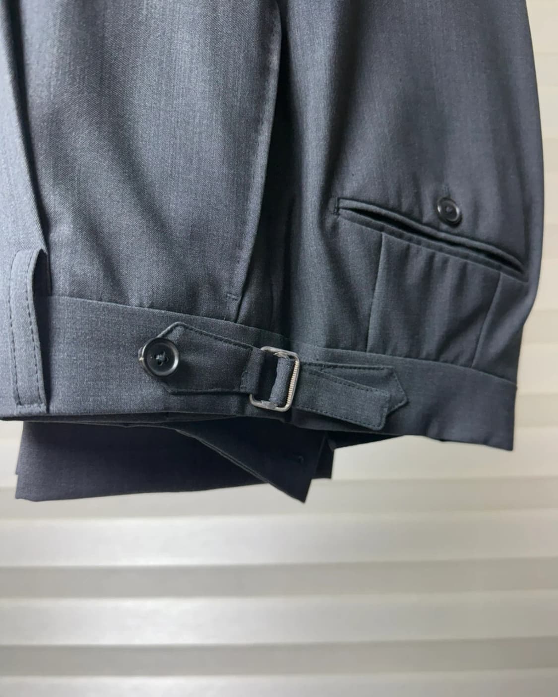 그레이 맞춤 수트  상품이미지3