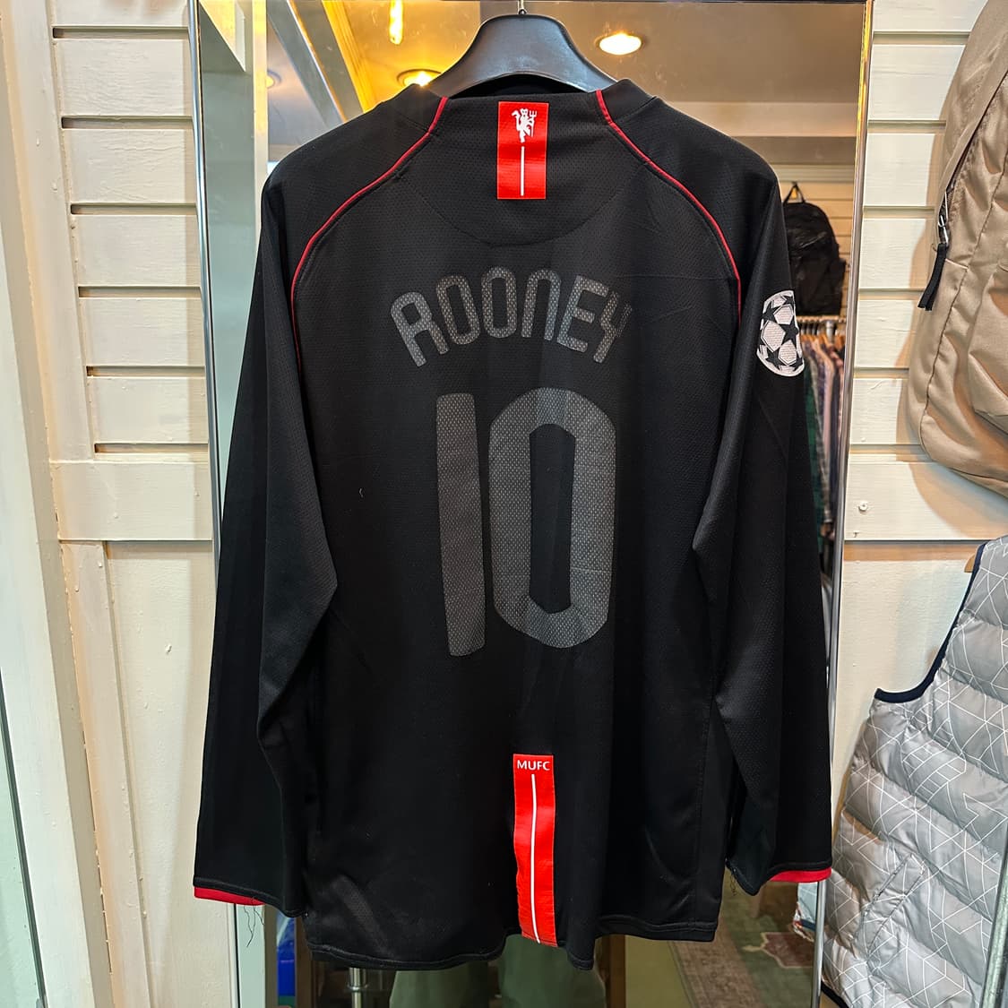 나이키 맨체스터 유나이티드 07-08 루니 마킹 유니폼 져지 상품이미지2