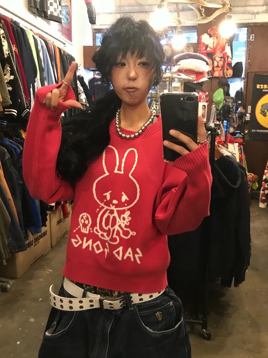 Hysteric Glamour Rabbit Knit ( 주인장 원픽 ) 상품이미지5