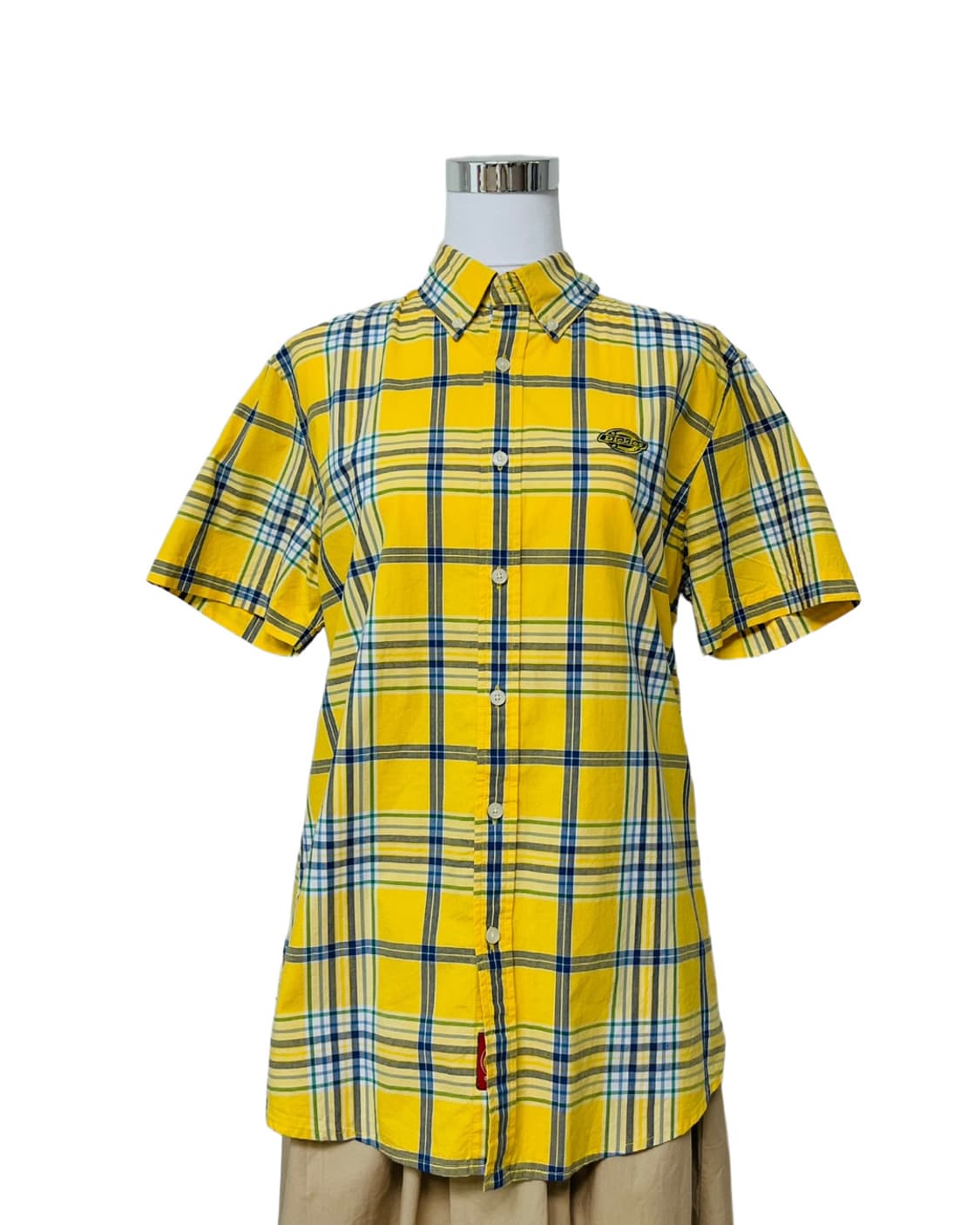 Dickies yellow check shirt 상품이미지6