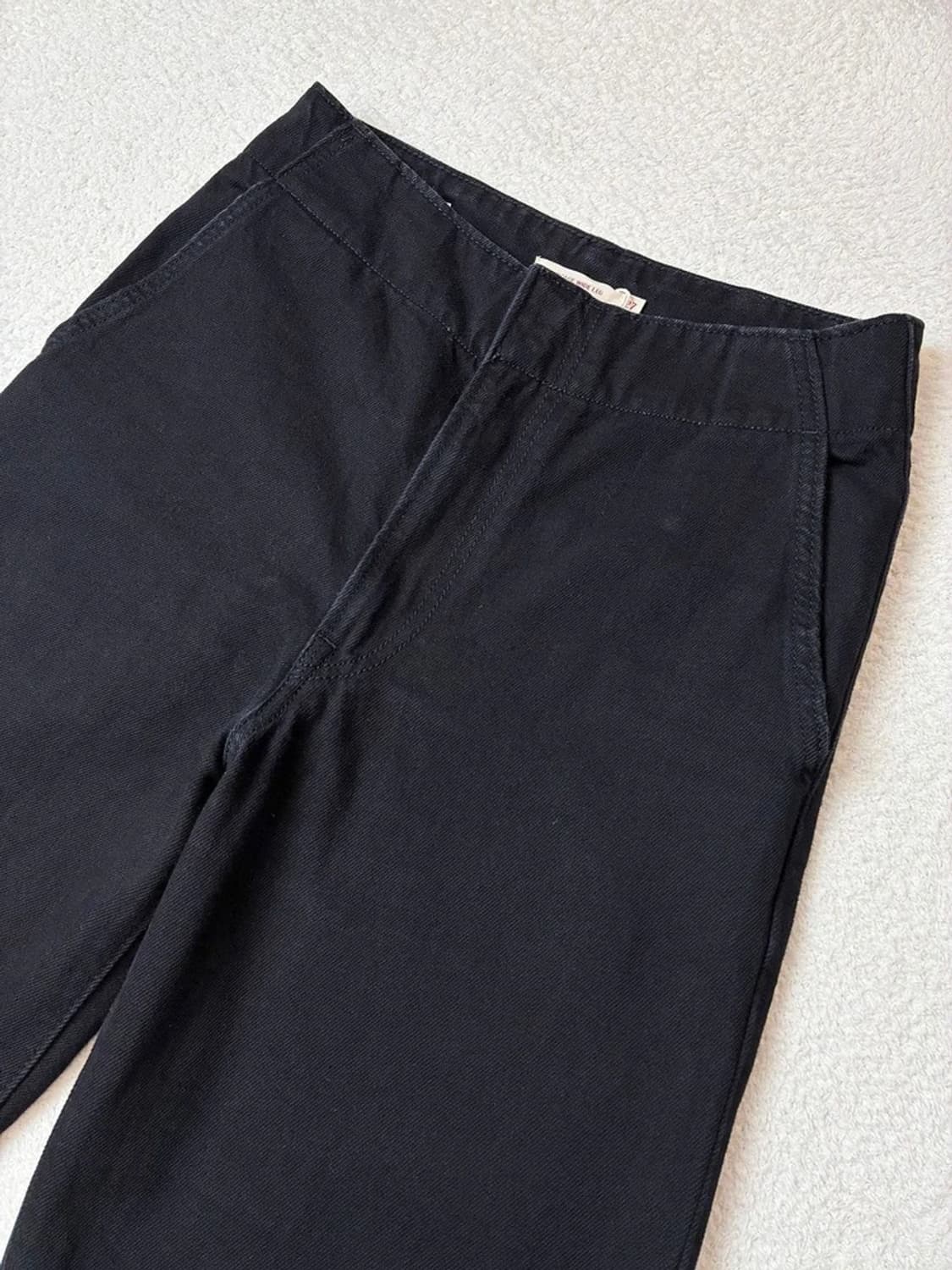 리바이스 립케이지 와이드 블랙 데님 팬츠 PN5978 상품이미지2