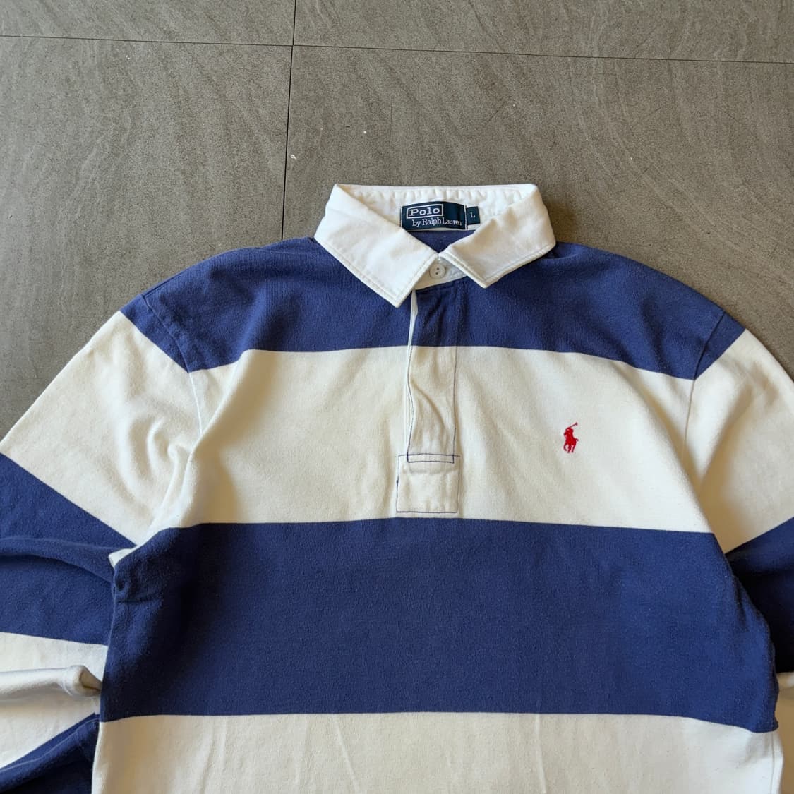 폴로 정품 아이코닉 럭비 티셔츠 럭비티 상품이미지3