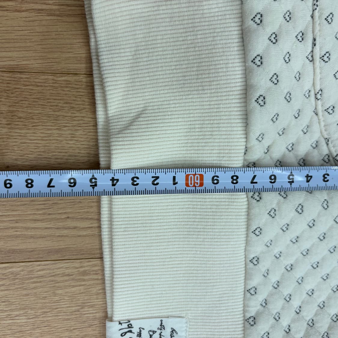 티제이 하트 퀼팅 후드집업 90 상품이미지9