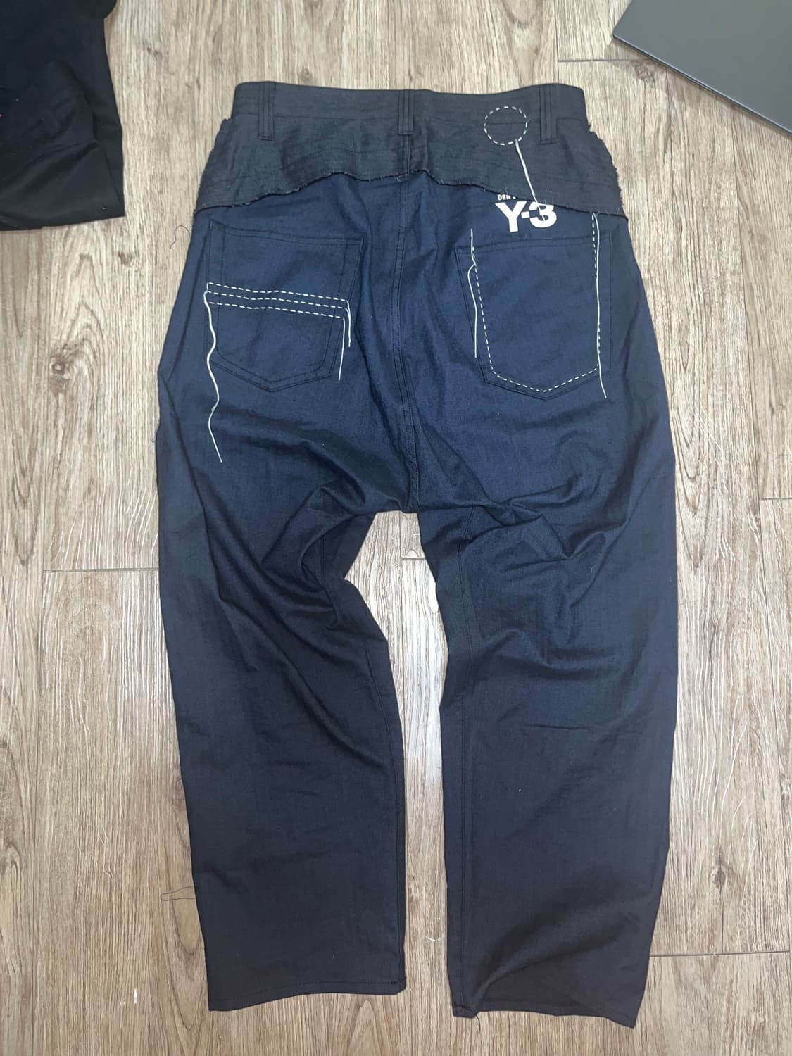 Y-3 요지야마모토 H본 팬츠 xs 상품이미지3