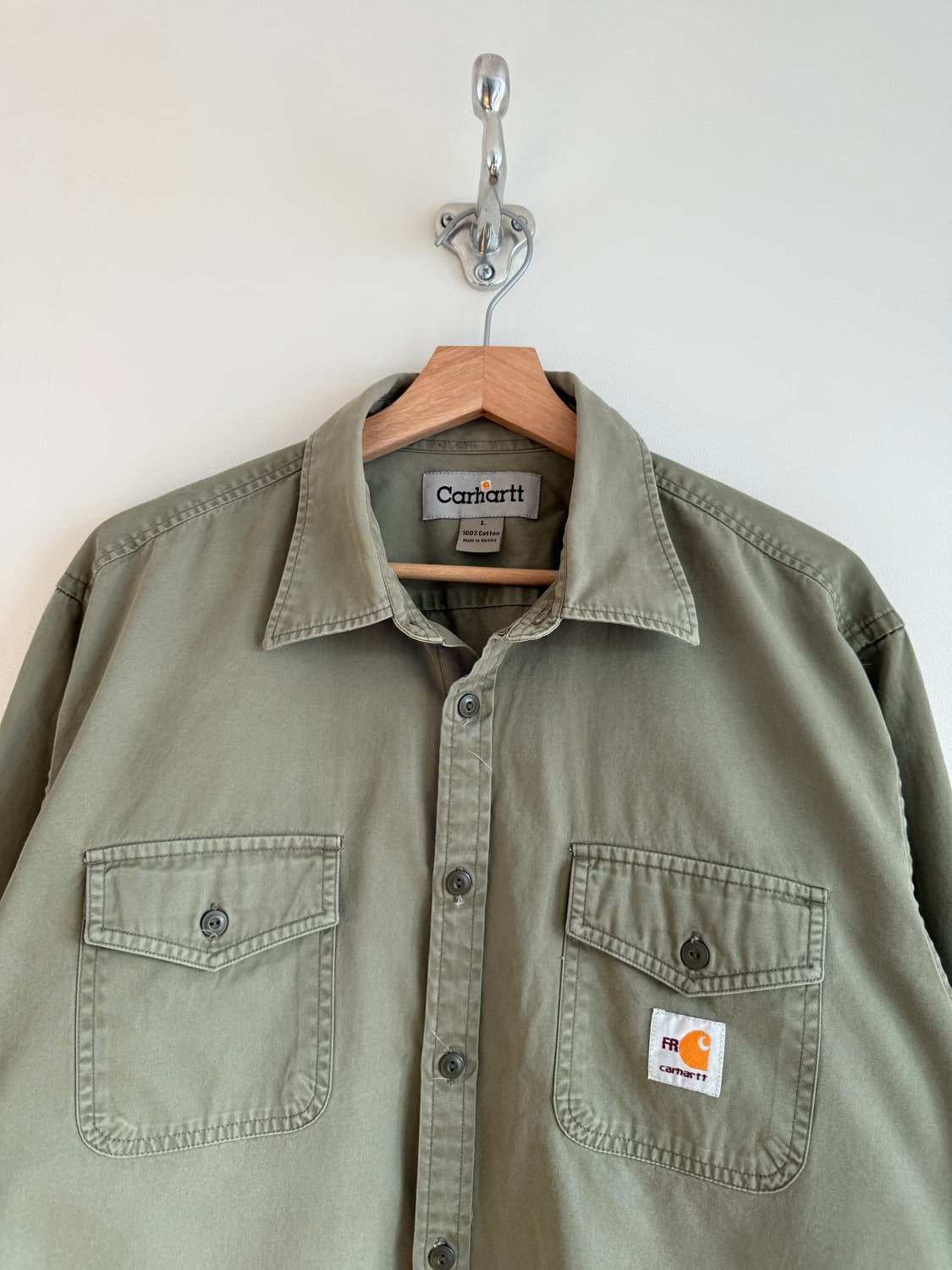 칼하트(Carhartt) 리메이크 코튼 셔츠 상품이미지4