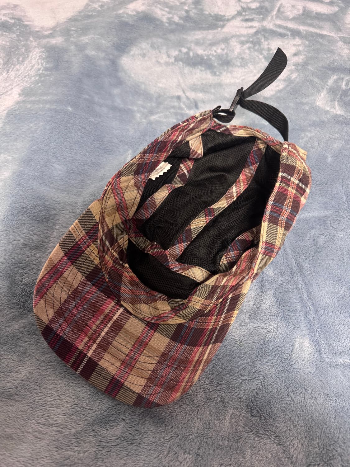 반스 빈티지 타탄체크 볼캡 상품이미지4