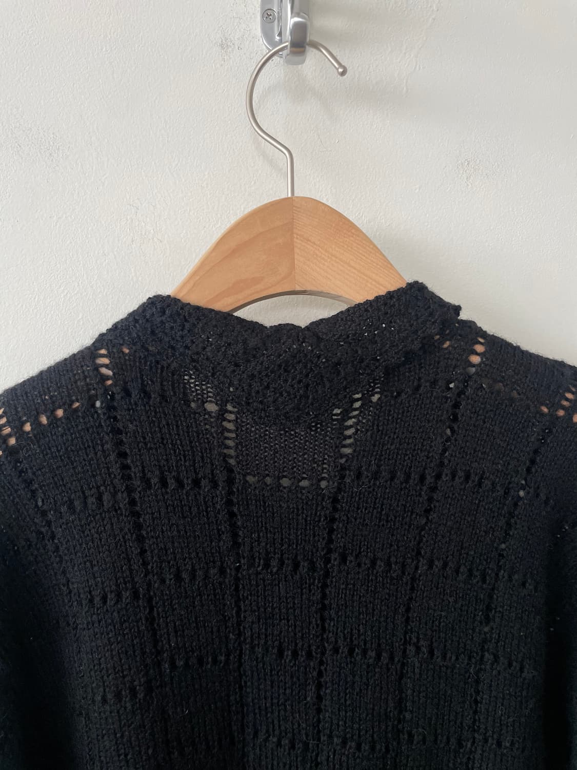 vintage crochet wool cardigan 상품이미지8