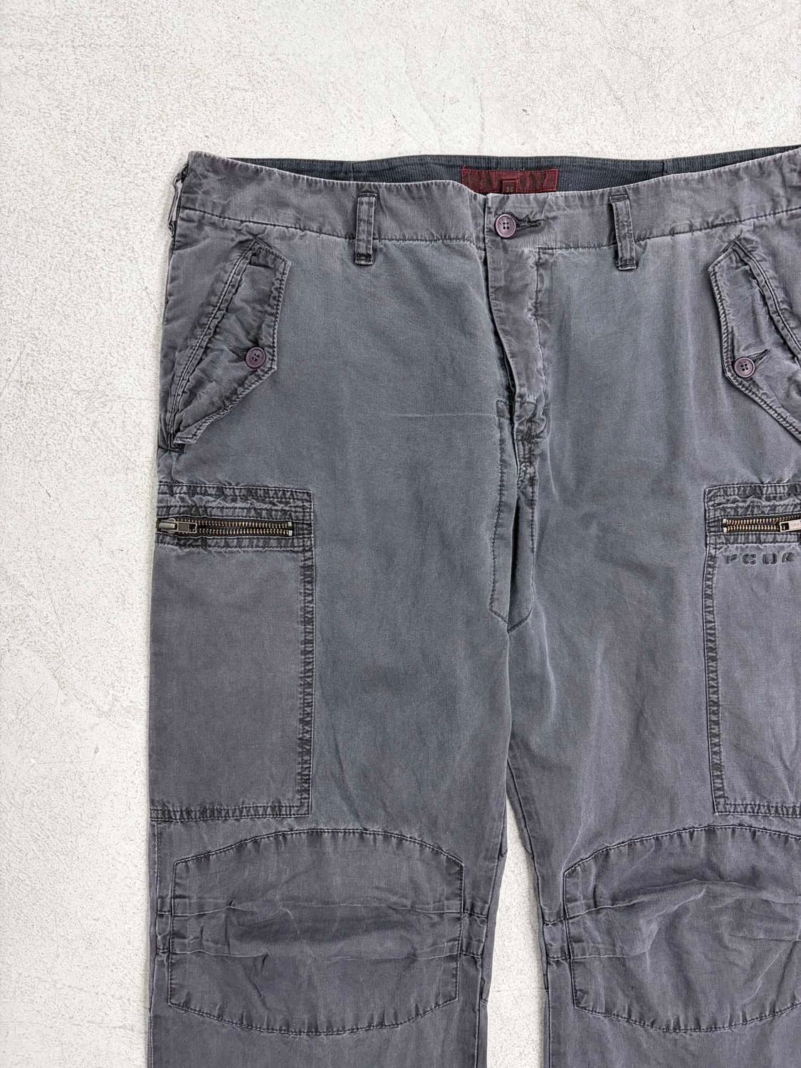 2000’s 빈티지 바이커 카고 와이드 팬츠 상품이미지5