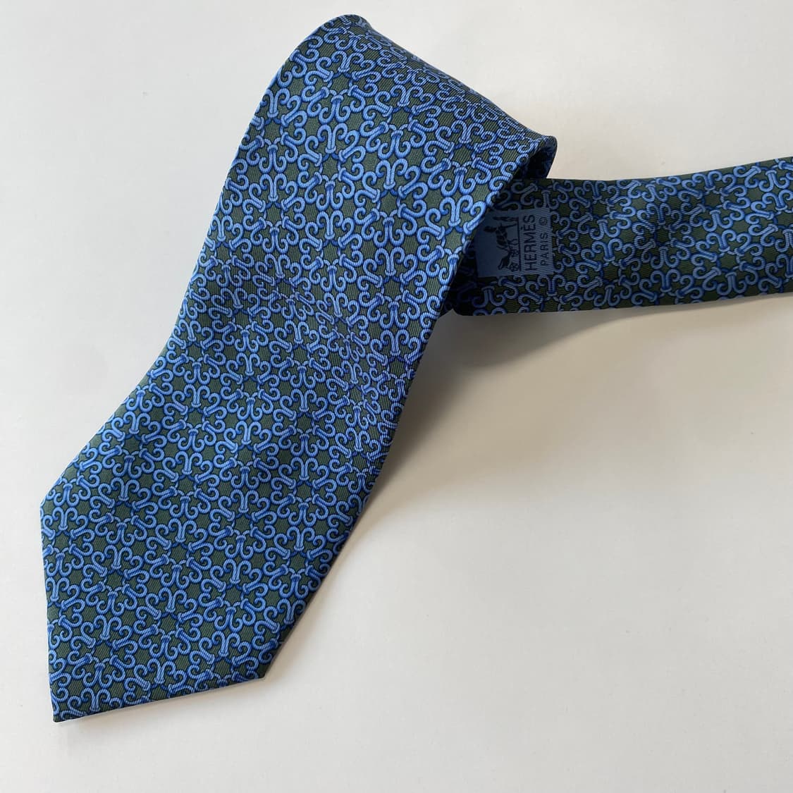 최상급 에르메스 넥타이 정품 명품(HERMES) 8.7cm 상품이미지6
