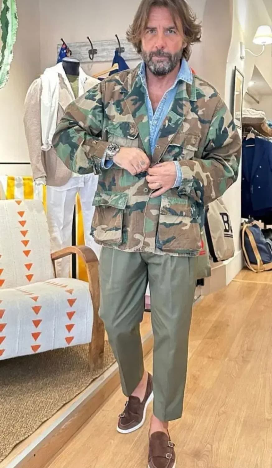 미군 우드랜드 밀리터리 야상 자켓 상품이미지8