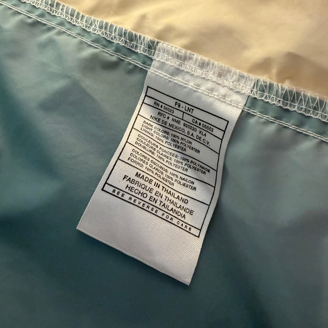 나이키 90s 올드스쿨 아노락 바람막이 XL 상품이미지5