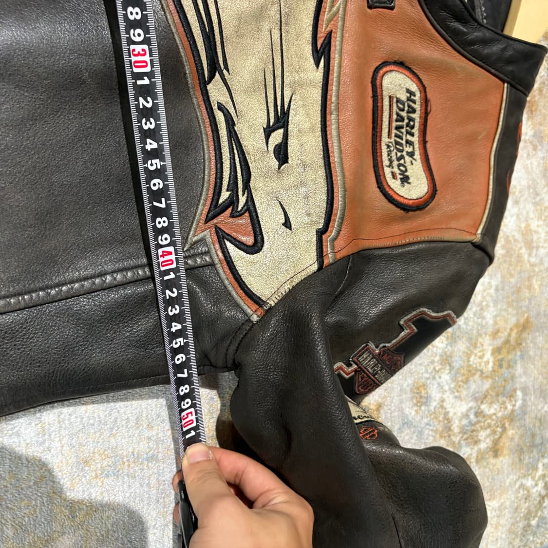 할리데이비슨 빈티지 소가죽 레더자켓 상품이미지9