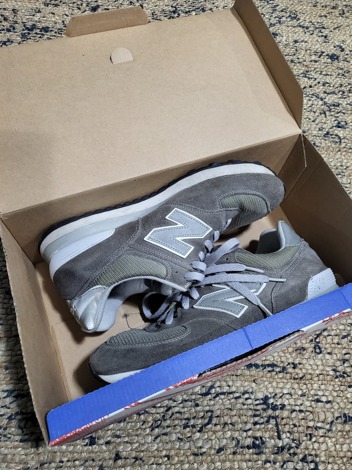 뉴발란스 574 그레이 스니커즈 상품이미지8