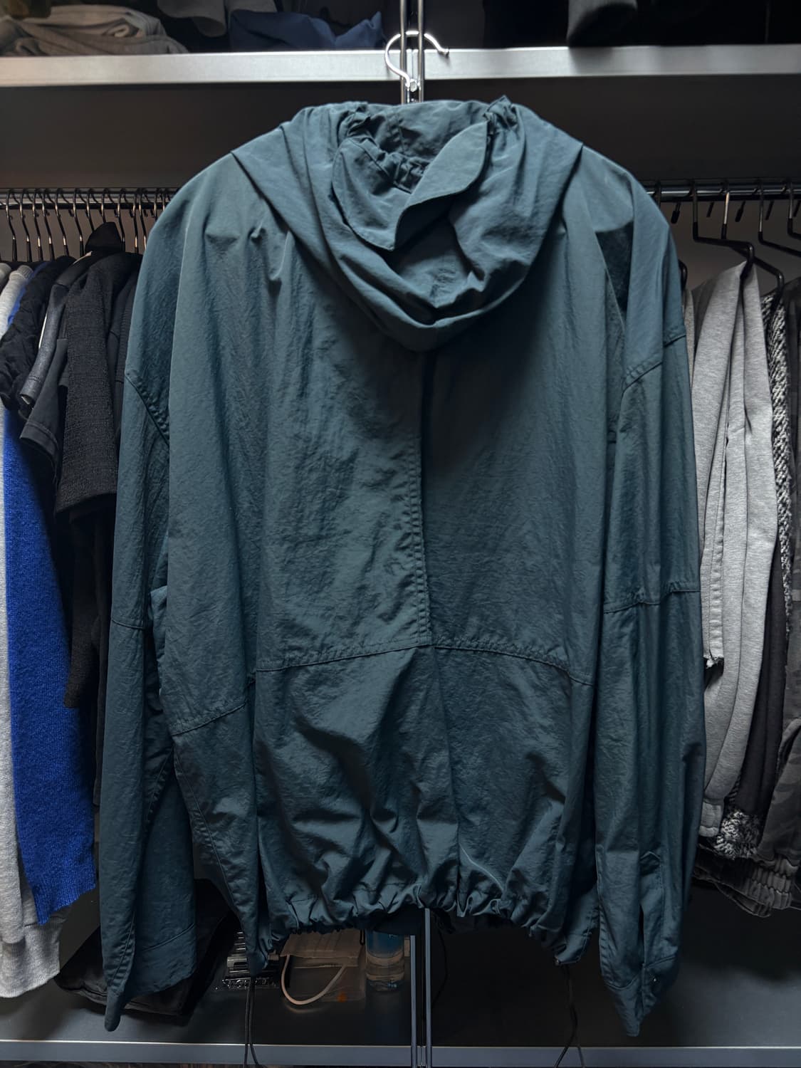 슬로우레코드하우스 윈드브레이커 자켓 청록  상품이미지4