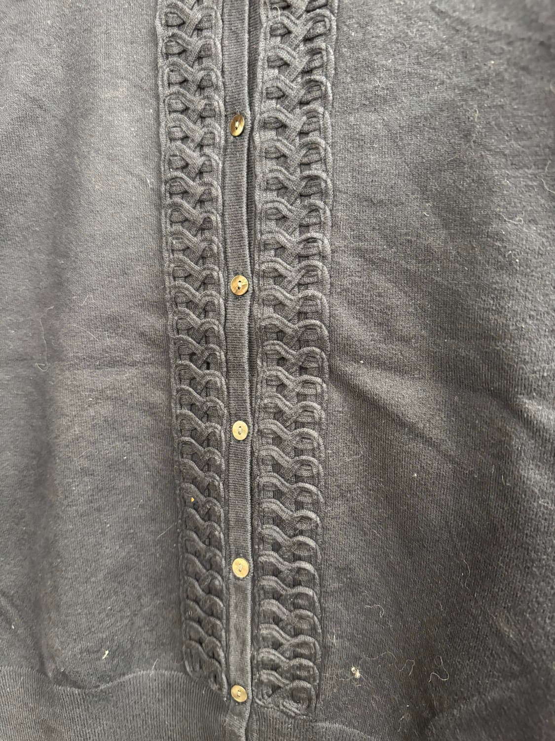 재패니즈 빈티지 네이비 버튼 가디건 상품이미지2