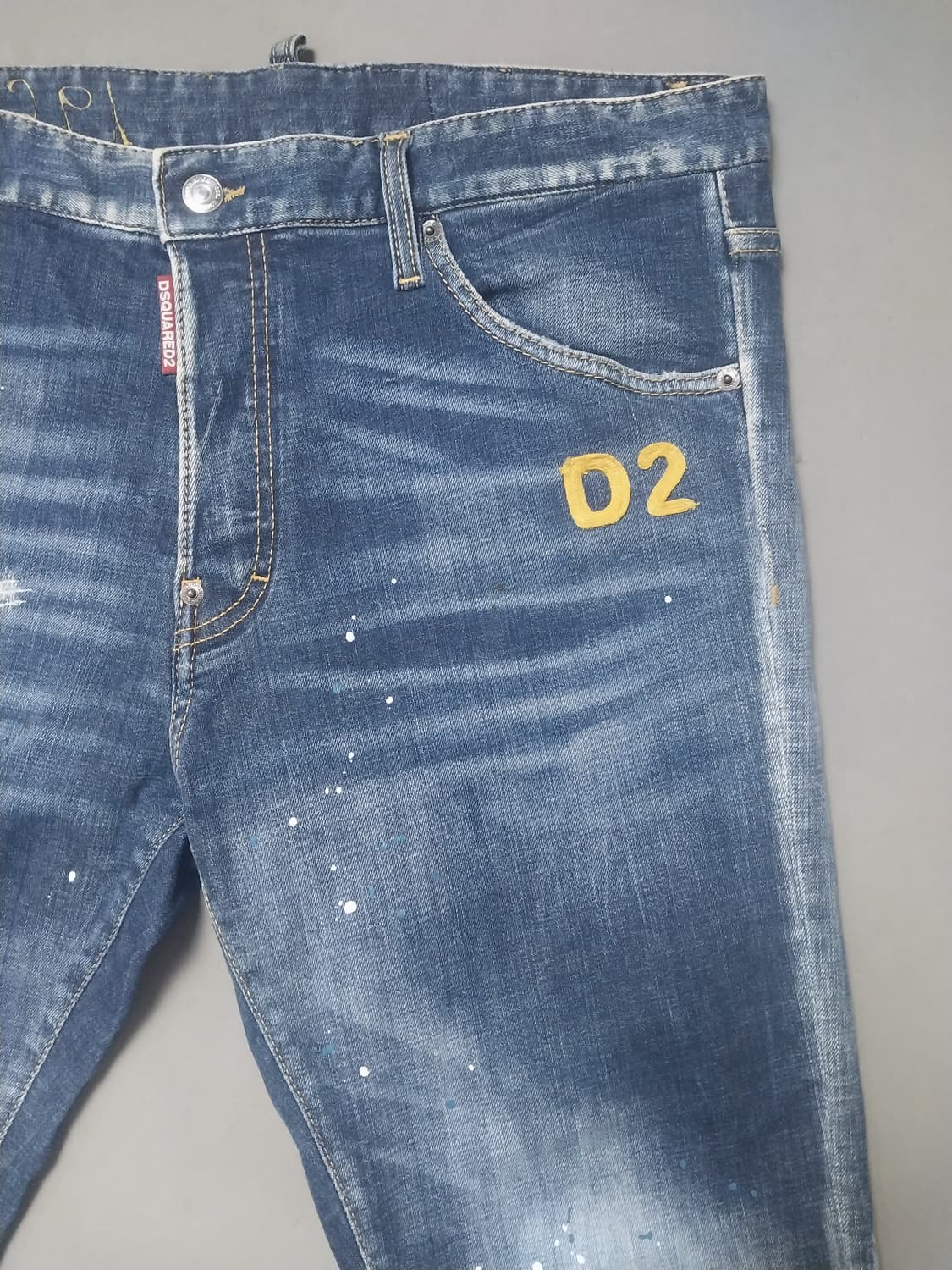 [36] 정품 디스퀘어드2 자수래터링 쿨가이진 청바지 상품이미지4