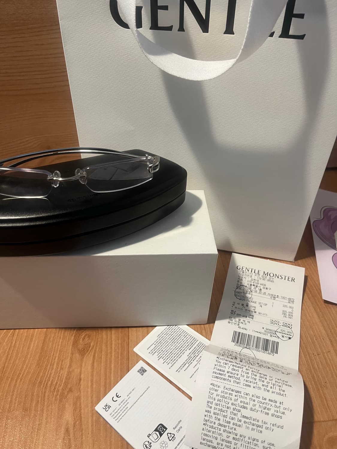 젠틀몬스터 가못02 무테안경 상품이미지3