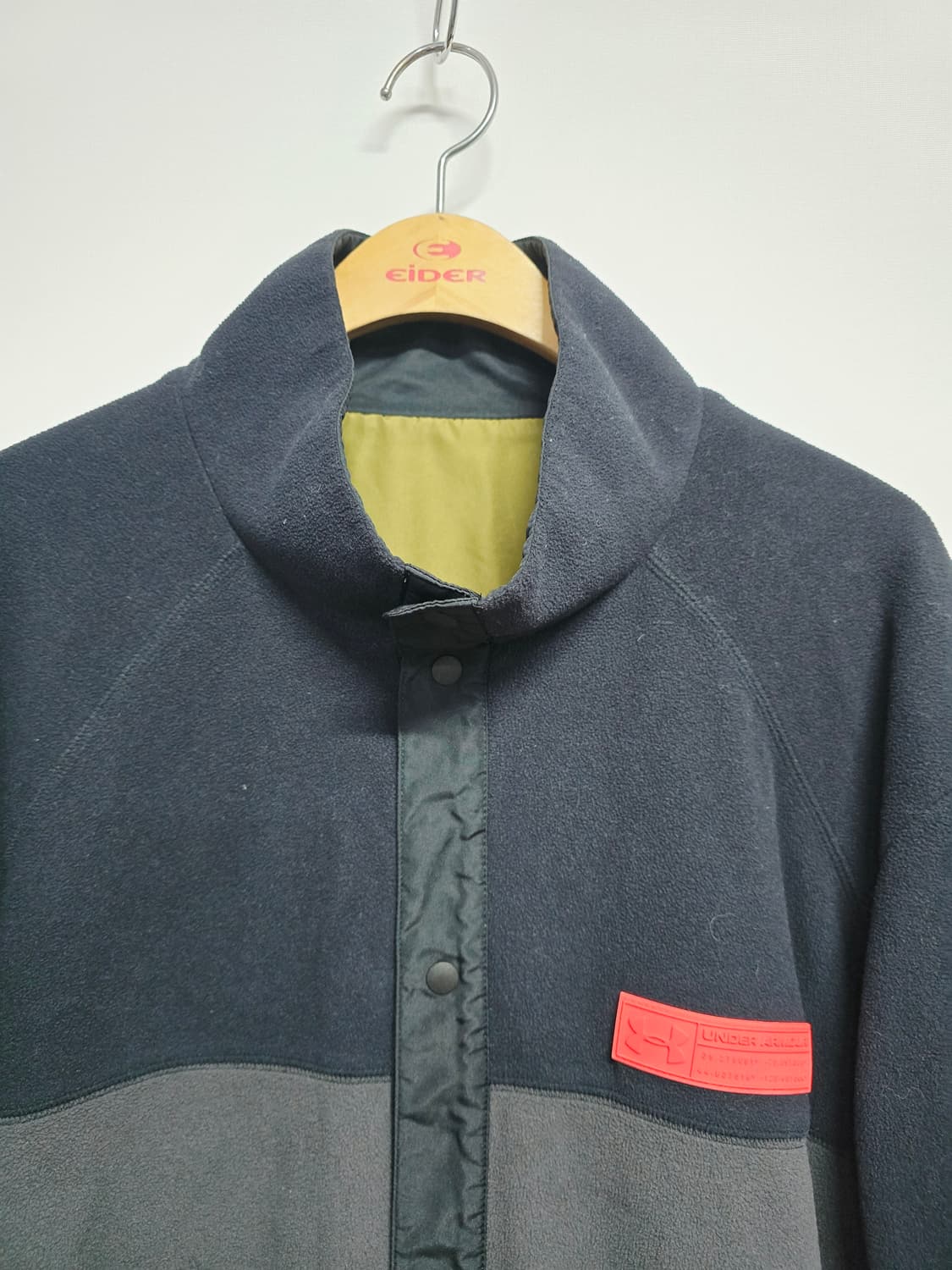 언더아머 양면 리버시블 블록 플리스 자켓 점퍼 상품이미지2