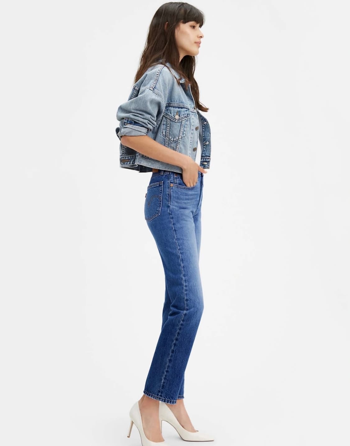 리바이스 슬림스트레이트 진청  상품이미지3