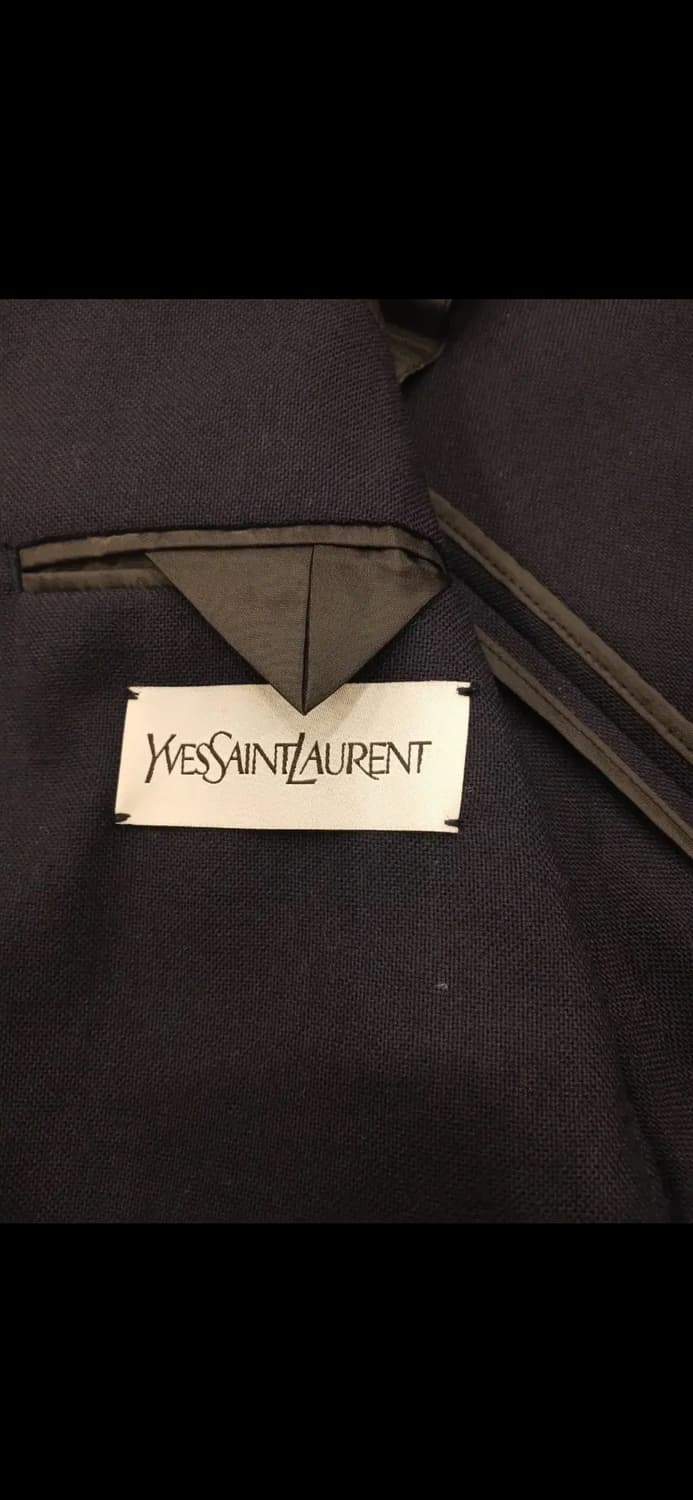 YSL rive gauche WOOL LINEN BLAZER 상품이미지9