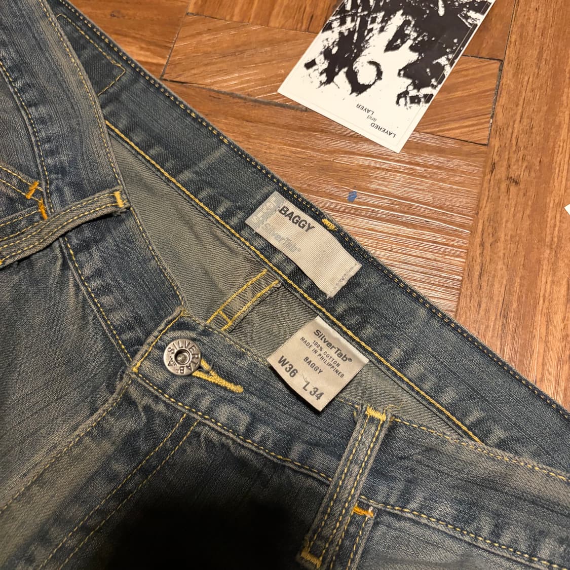 00S LEVIS SILVER TAB Baggy jean 상품이미지3