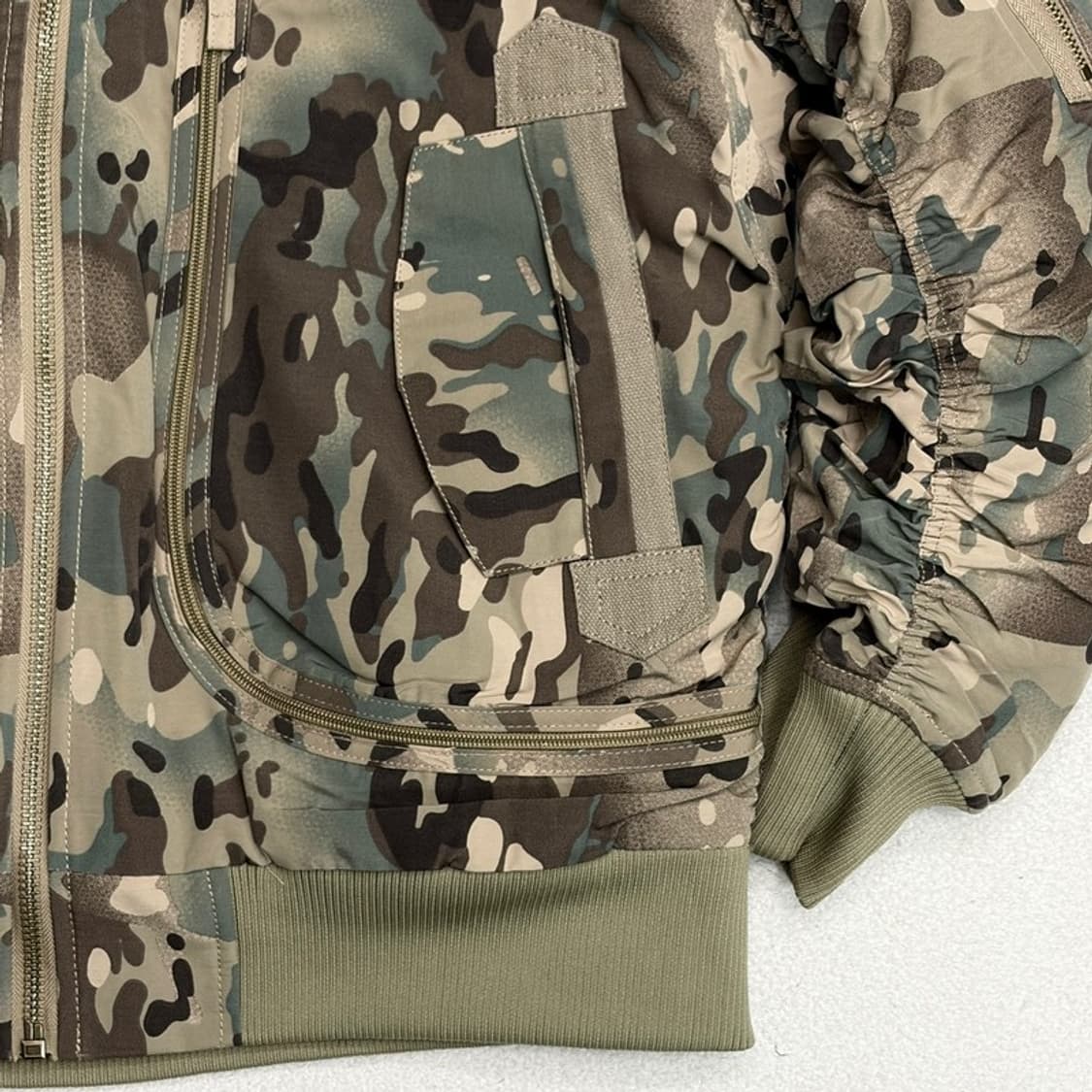 MA-1 카모플라쥬 아메리칸 블루종 M 상품이미지2