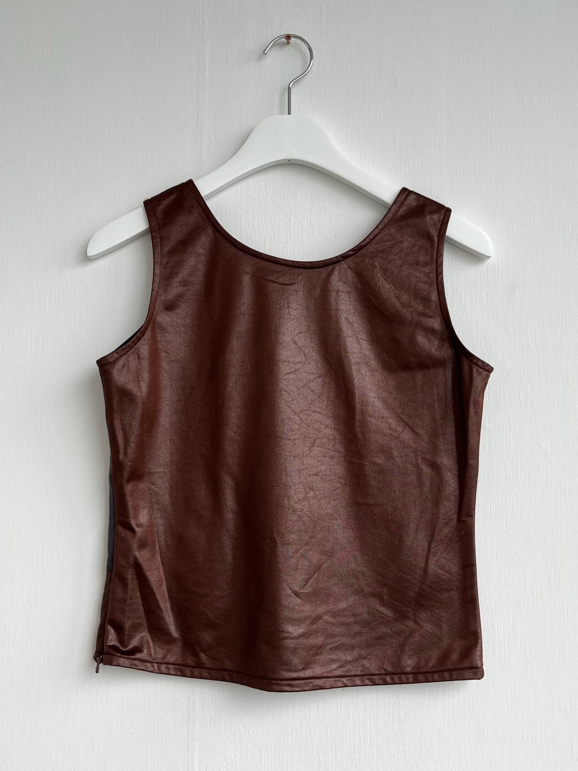 Vintage Patch Leather Tank 상품이미지3